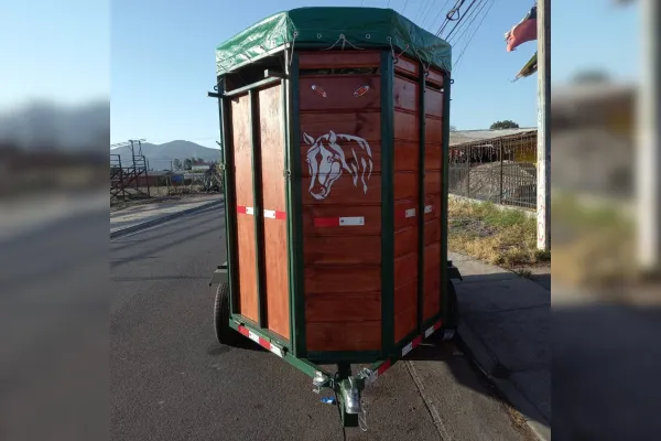 Carro porta Caballos, vista 1