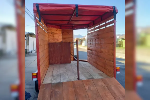 Carro porta Caballos, vista 2